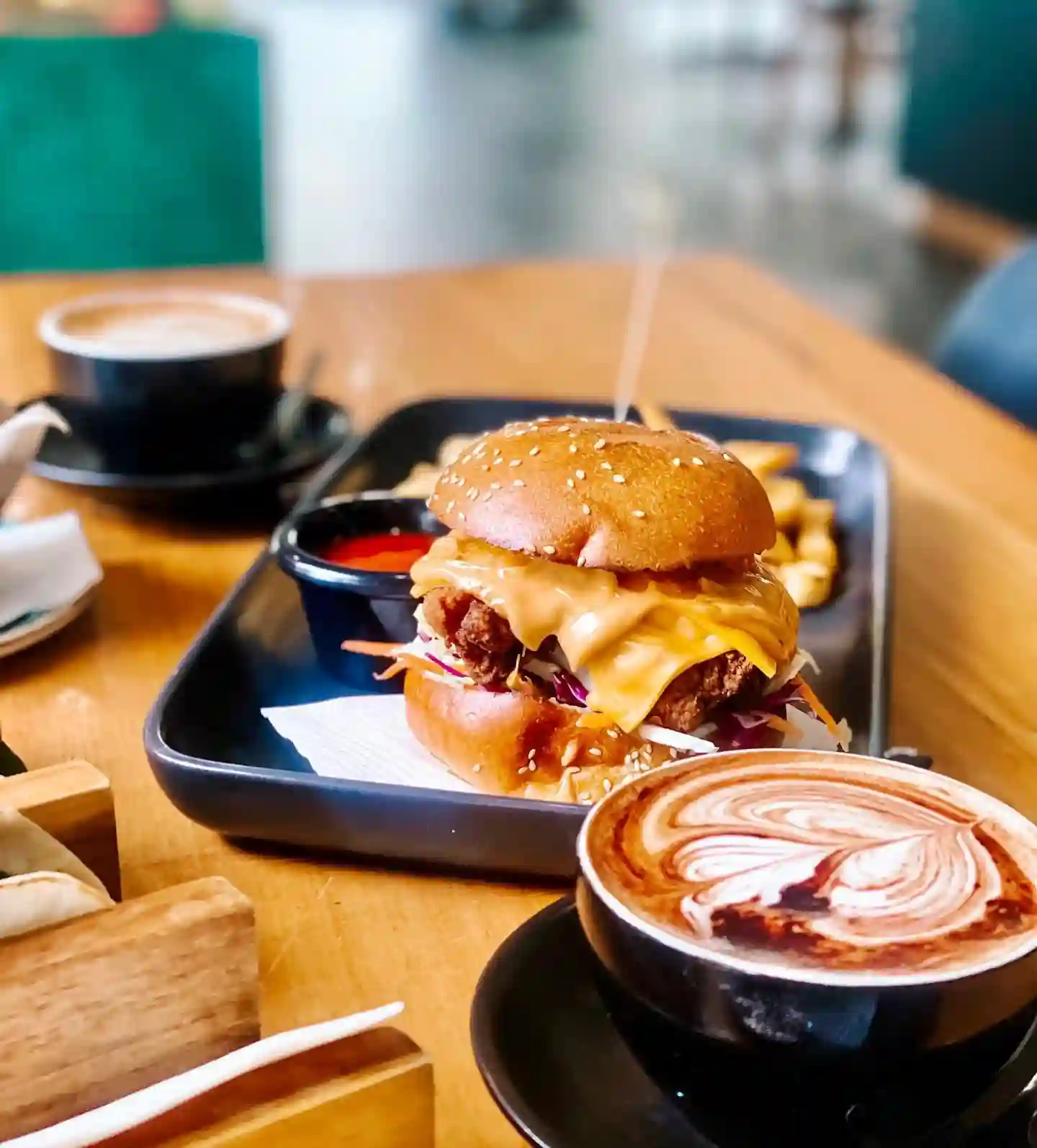 Burger platters for the hungry